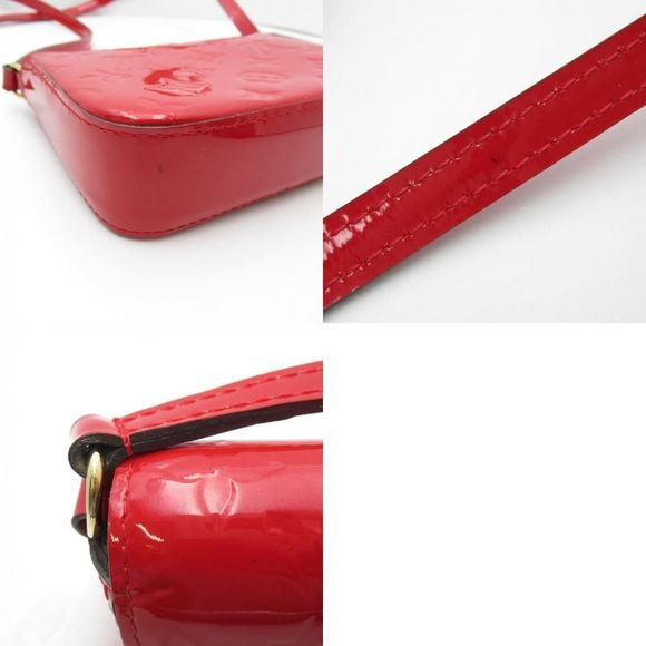 Louis Vuitton Sac Lucy Shoulder Bag Vernis Cerise Red - Picture 8 of 8